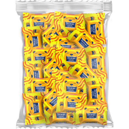Конфеты глазированные Медвеган с семенами подсолнечника 1 кг