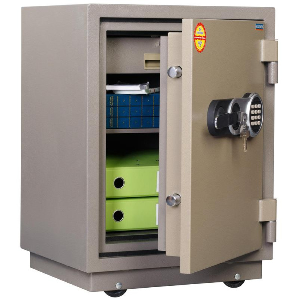 Сейф огнестойкий Valberg FRS-66 TEL с трейзером (ключевой и электронный  замок)
