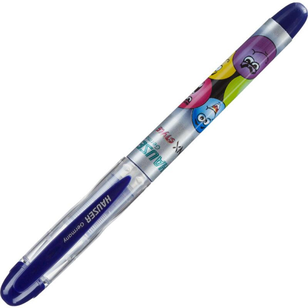 Ручка перьевая Hauser Style синяя (пластик)