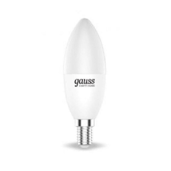 Лампа светодиодная умная Gauss Smart Home свеча 5Вт E14 2700-6500K 470Лм   220-240В 1190112