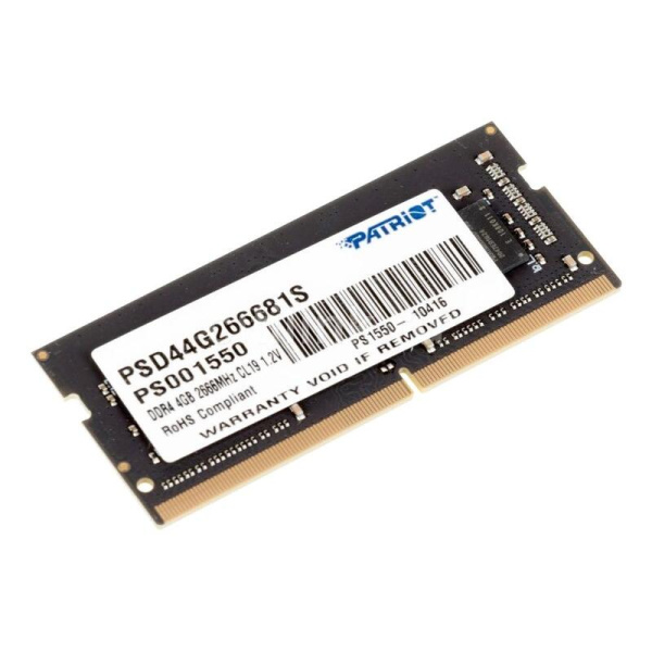 Оперативная память Patriot 4 ГБ PSD44G266681S (SO-DIMM DDR4)