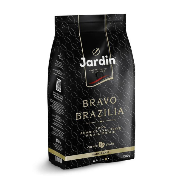 Кофе в зернах Jardin Bravo Brazilia 1 кг