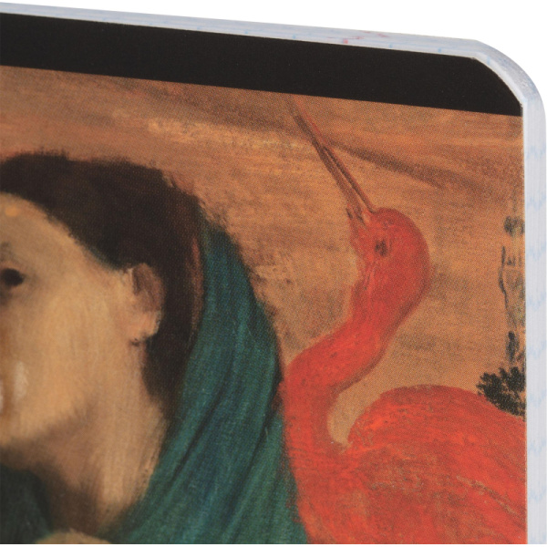 Тетрадь предметная по физике Комус Класс Искусство А5 48 листов в  клетку, глянцевая ламинация