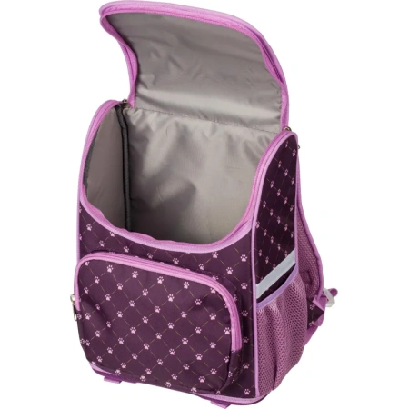Ранец №1 School Вox Лапки фиолетовый с одним отделением