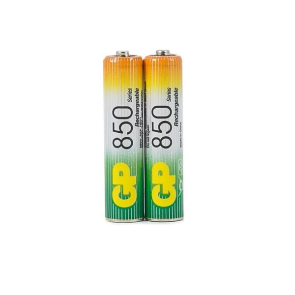 Аккумуляторные батарейки GP AAA 2 штуки (850 мАч, Ni-Mh)