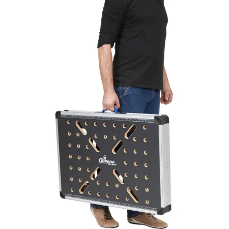 Верстак слесарный Стелла-техник ST-058 (чёрный, 845х598х885 мм)