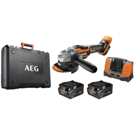 Шлифмашина угловая аккумуляторная AEG BEWS18-125BLLI-502C (4935464417)