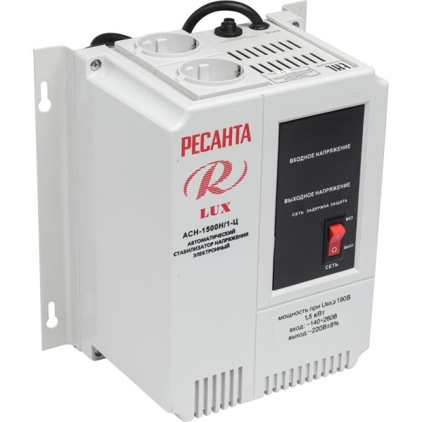 Стабилизатор напряжения Ресанта Lux АСН-1500Н/1-Ц