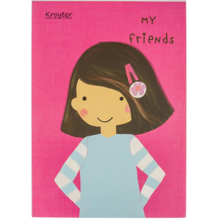 Альбом для рисования Kroyter Girls А5 30 листов