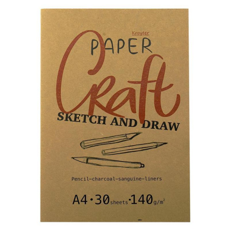 Папка для рисования и эскизов Kroyter Арт А4 30 листов