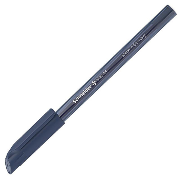 Ручка шариковая неавтоматическая Schneider Vizz синяя (толщина линии 0.5  мм)
