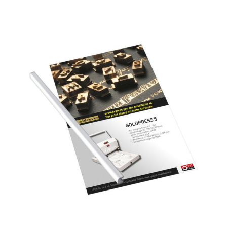 Каналы для переплета металлические Opus 5 мм белые (25 штук в упаковке)