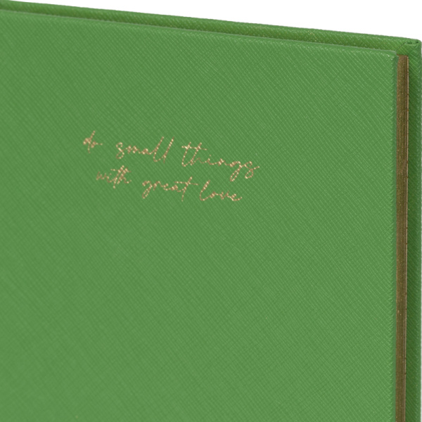 Ежедневник недатированный Attache Do small things зеленый А5 136 листов  (130x210 мм)
