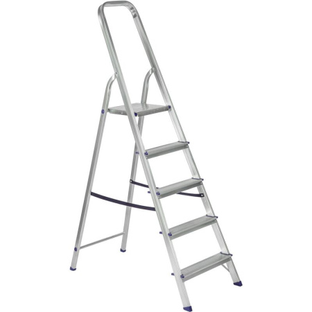 Стремянка алюминиевая 5 ступеней Topfort 1688087 Стремянка алюминиевая 5 ступеней Topfort 1688087