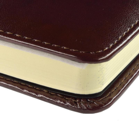 Ежедневник недатированный Bruno Visconti Prestige искусственная кожа A5 160 листов бордовый (142х205 мм) (артикул производителя 3-352/06)