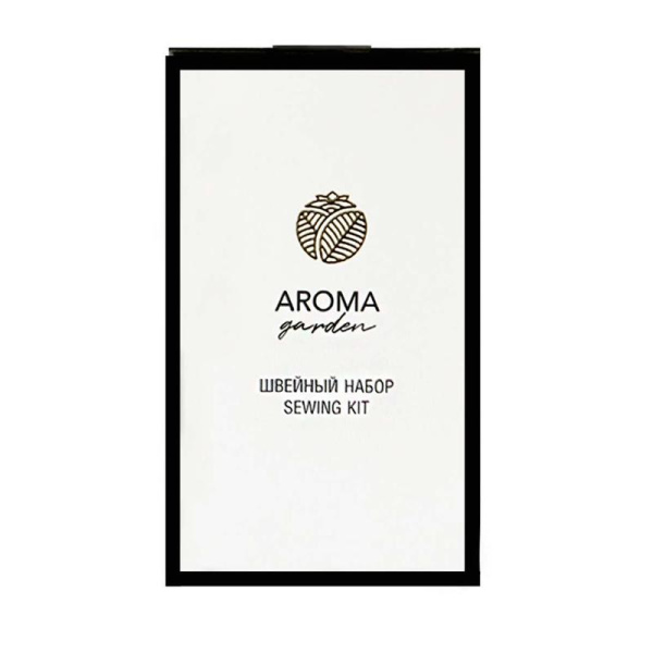 Набор швейный Aroma Garden картонная упаковка (4 предмета, 500 штук в  упаковке)
