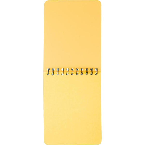 Блокнот Attache Bright colours A6 60 листов желтый в клетку на спирали  (105x155 мм)