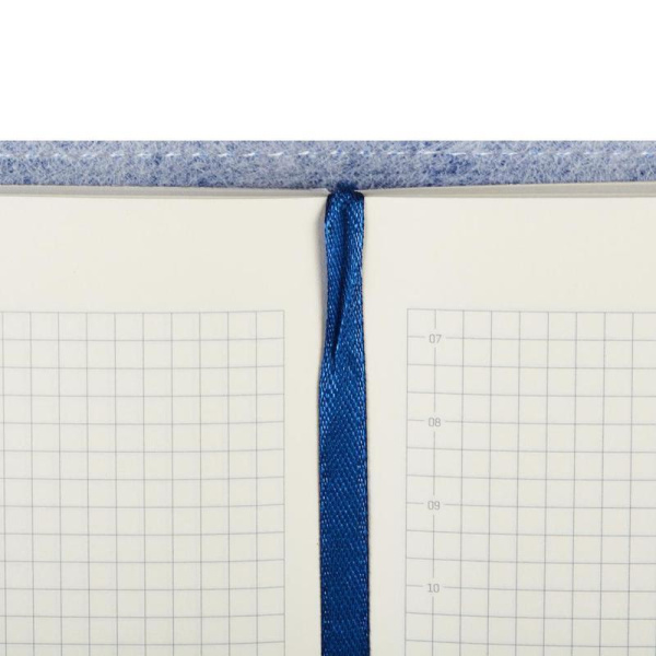 Ежедневник недатированный Bruno Visconti Metropol искусственная кожа А5 136 листов синий (143х216 мм) (артикул производителя 3-491/01)