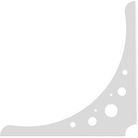 Кронштейн набор для полки S200W (белый)