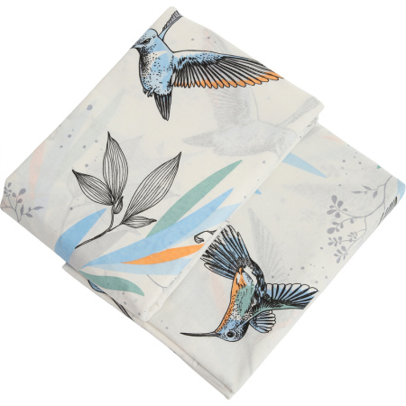 Постельное бельё Lovely textile Колибри (евро, бязь) Постельное бельё Lovely textile Колибри (евро, бязь)
