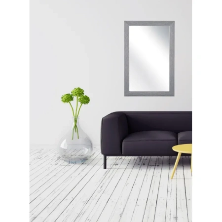 Зеркало настенное Комус Мебель НБ73 (серый, 400х600 мм)