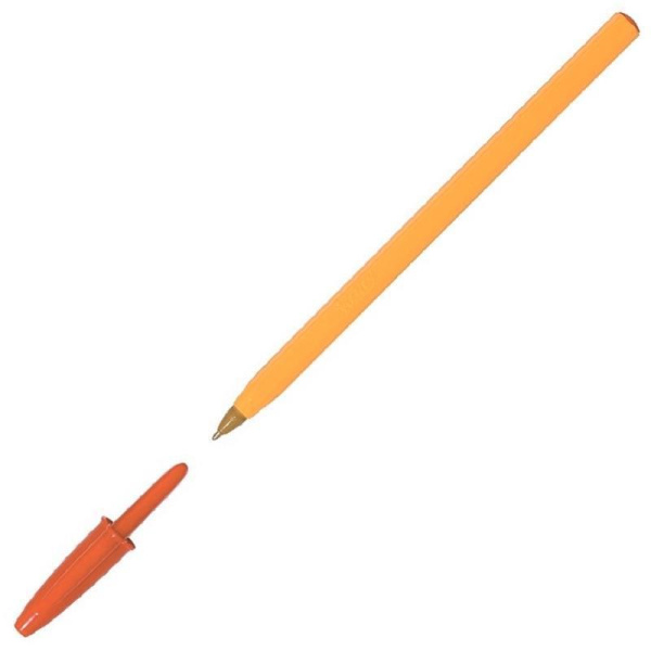 Набор шариковых ручек BIC Orange (толщина линии 0.35 мм, 4 штуки: зеленая, красная, синяя, черная)