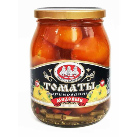 Томаты Скатерть-Самобранка маринованные медовые 720 г