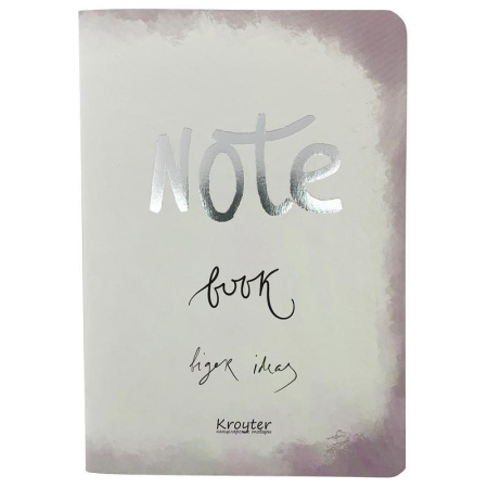 Бизнес-тетрадь Kroyter Офис А5 48 листов разноцветная в линейку на сшивке (145х206 мм, 00082) Бизнес-тетрадь Kroyter Офис А5 48 листов разноцветная в линейку на сшивке (145х206 мм, 00082)