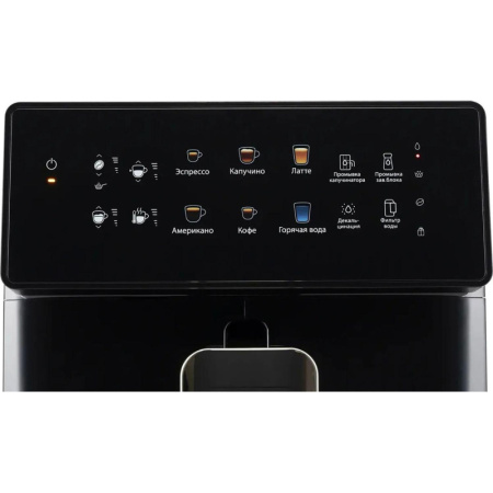 Кофемашина с капучинатором Rondell RDE-1115 чёрная