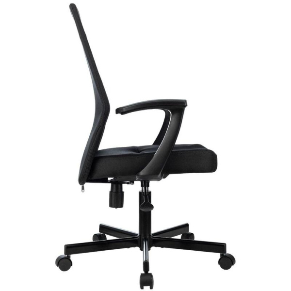Кресло офисное Easy Chair 224 PPU черное (ткань, металл)