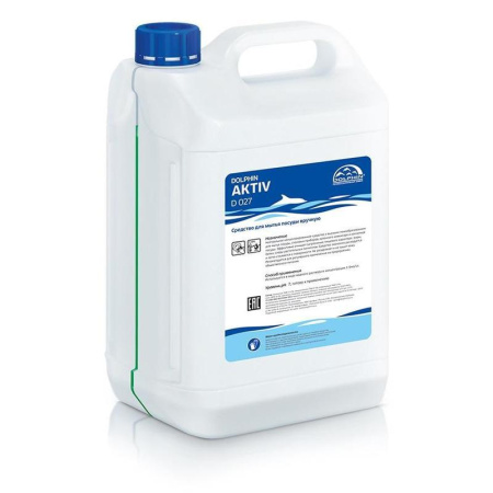 Средство для ручного мытья посуды Dolphin Aktiv 5 л (концентрат)