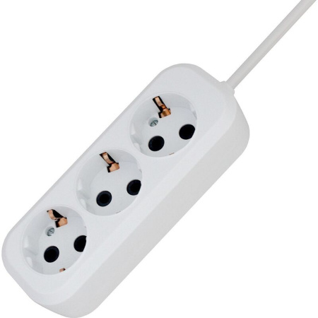 Удлинитель Progix US3GXW2 3 розетки 2 м с заземлением