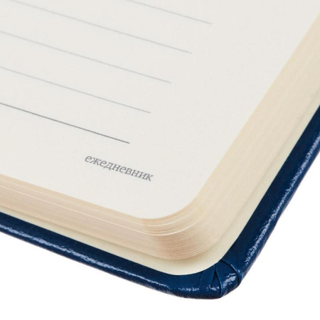 Ежедневник недатированный Bruno Visconti Megapolis искусственная кожа A4 160 листов синий (190х260 мм)