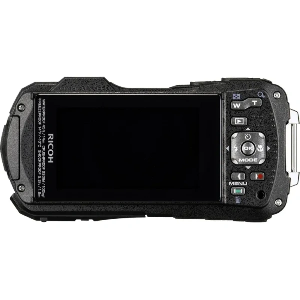 Фотоаппарат Ricoh WG-80 чёрный/оранжевый (S0003127)