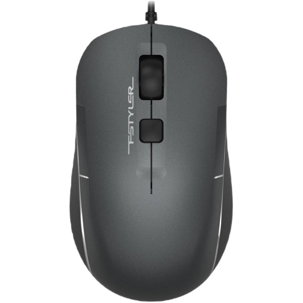 Мышь проводная A4Tech Fstyler FM26S серая/черная
