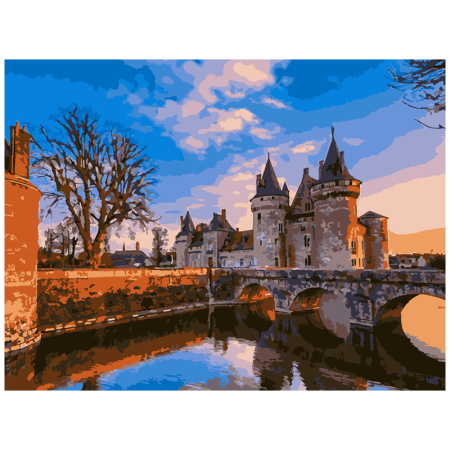 Картина по номерам Замок во Франции