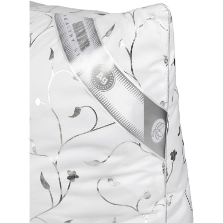 Подушка Эльф SILVER 68х68 см искусственный лебяжий пух/микрофибра