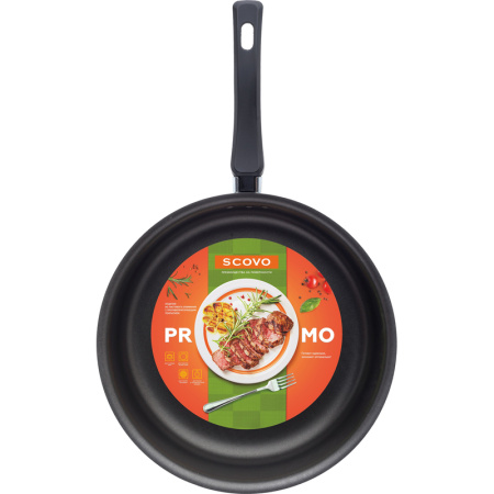 Сотейник Scovo Promo 24 см алюминий с крышкой