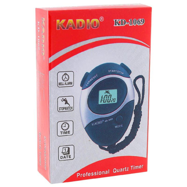 Секундомер электронный Kadio KD-1069