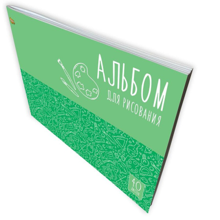 Альбом для рисования №1 School Всезнайка А4 40 листов (2 штуки в  упаковке)