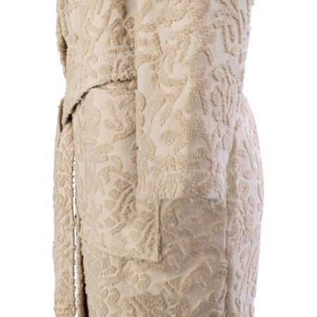 Халат махровый Комус Roesia 50-52 (L-XL) бежевый