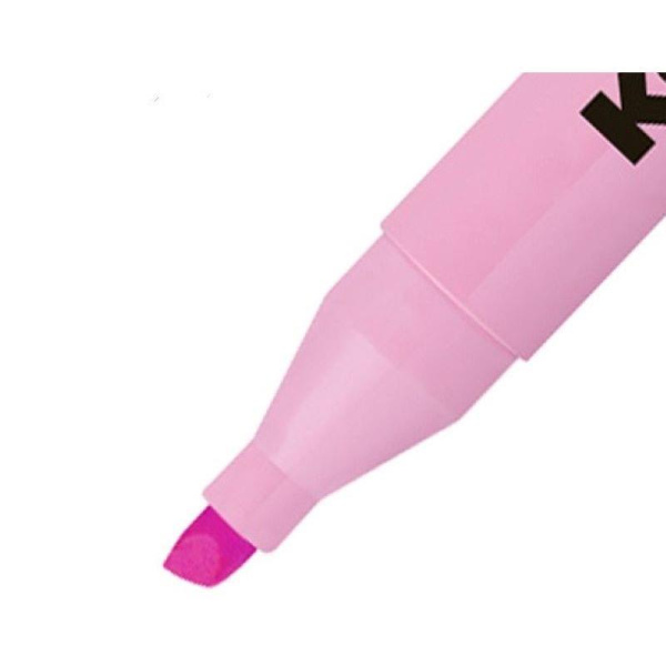 Текстовыделитель Kores High Liner Plus Pastel розовый (толщина линии  0.5-5 мм)
