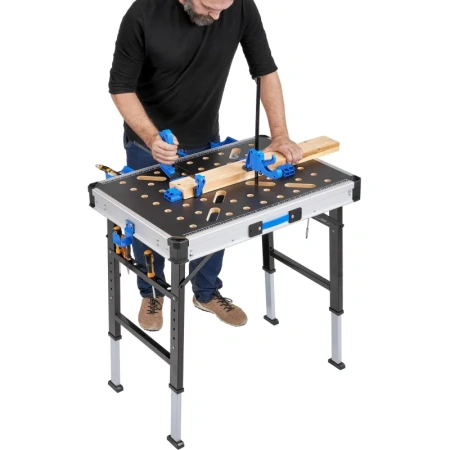 Верстак слесарный Стелла-техник ST-058 (чёрный, 845х598х885 мм)