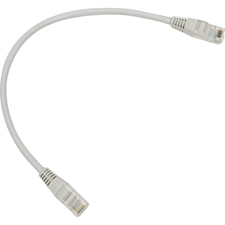 Патч-корд витая пара TWT TWT-45-45-0.3-GY cat 5e 0.3 м