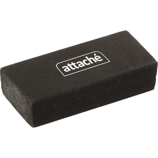 Карандаш чернографитный Attache Loft HB заточенный (в упаковке карандаш + ластик)