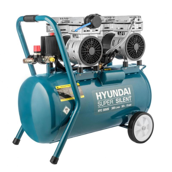 Компрессор поршневой безмасляный Hyundai HYC 3050S
