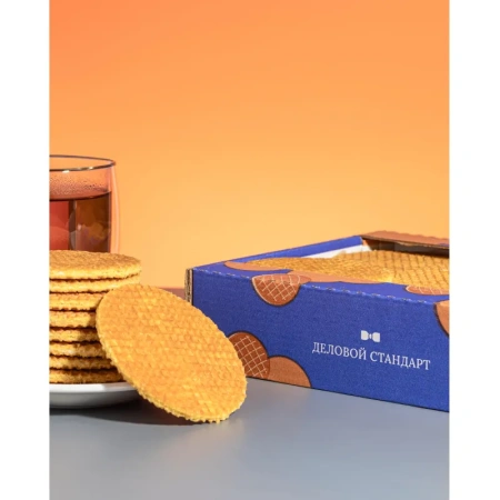 Вафли Деловой Стандарт Голландские со сгущенным молоком 1.16 кг