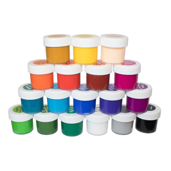 Гуашь Луч Школа творчества 18 цветов по 20 мл