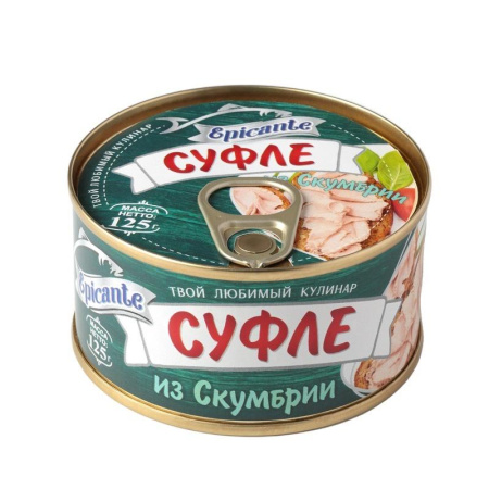 Суфле Epicante из скумбрии 125 г