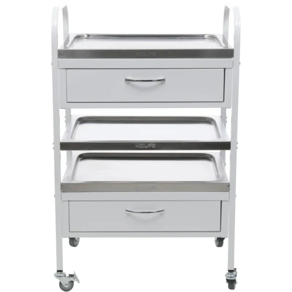 Стол медицинский Hilfe МД SM 2 манипуляционный (серый, 600х430х960 мм)